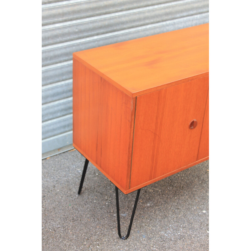 Vintage teak sideboard, Scandinavian 1980s