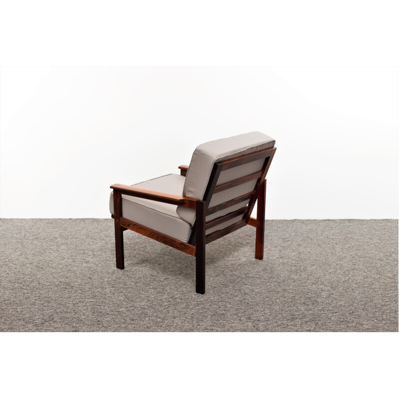 Vintage rosewood armchair from Illum Wikkelsø for Niels Eilersen