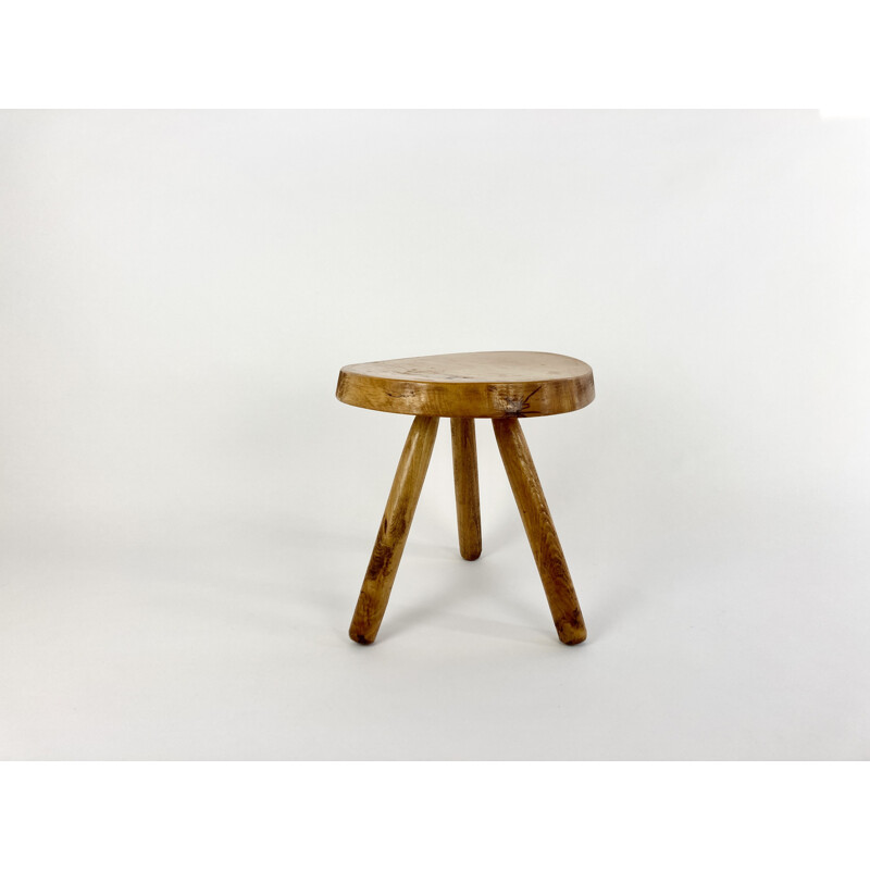 Vintage tripod side table stool