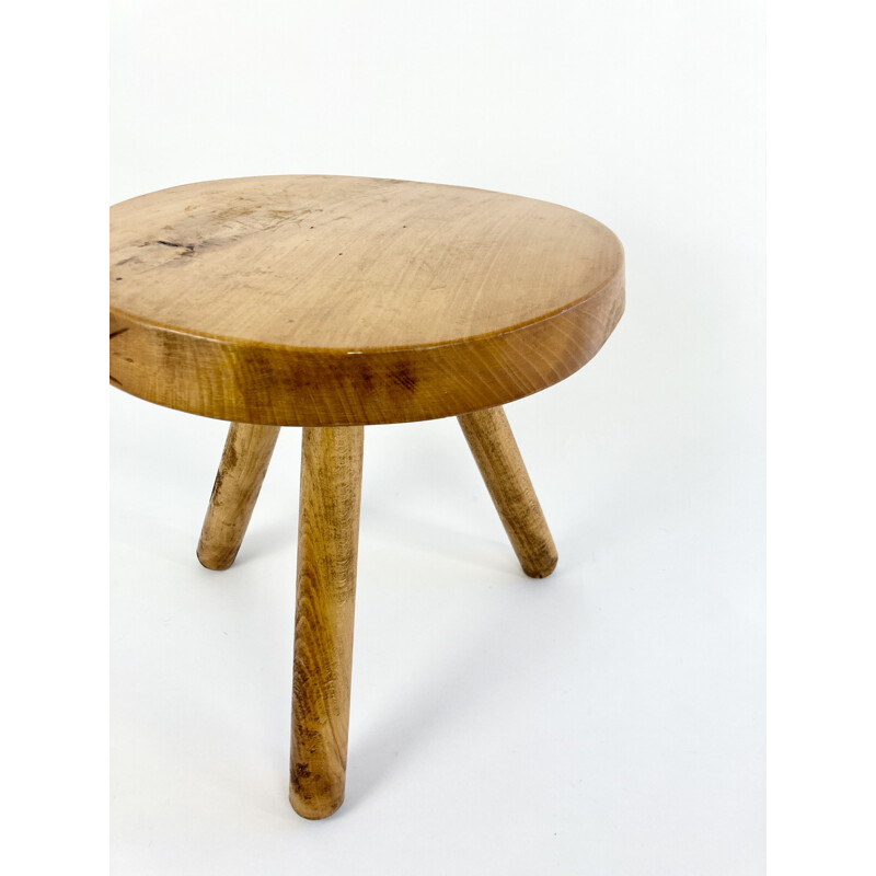 Vintage tripod side table stool