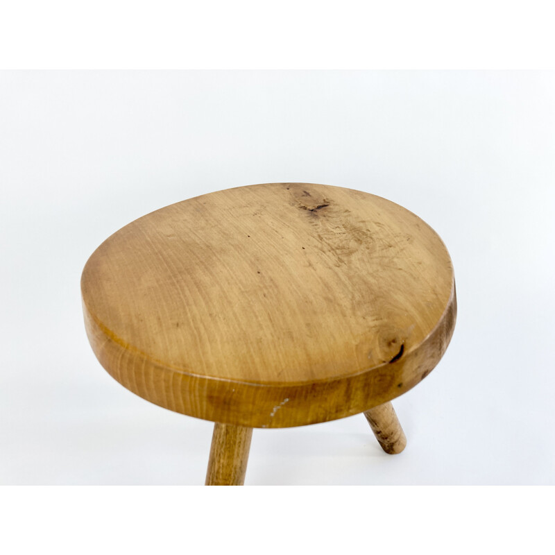 Vintage tripod side table stool