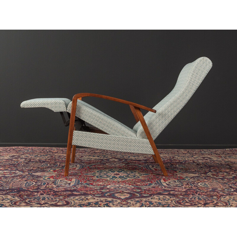 Fauteuil vintage inclinable, Scandinave 1950
