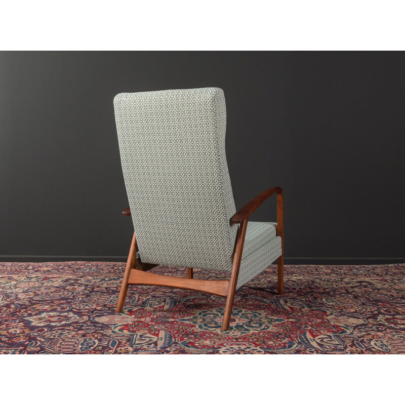 Fauteuil vintage inclinable, Scandinave 1950