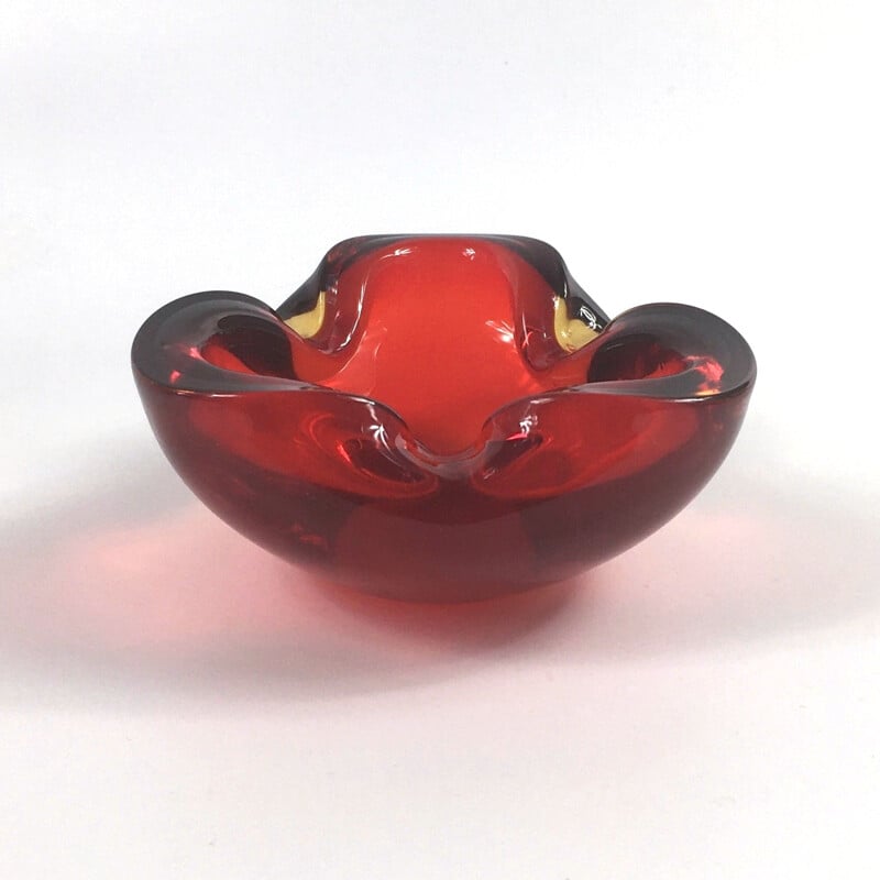 Vintage Murano Glass Ashtray or Bowl, Italy 1960s