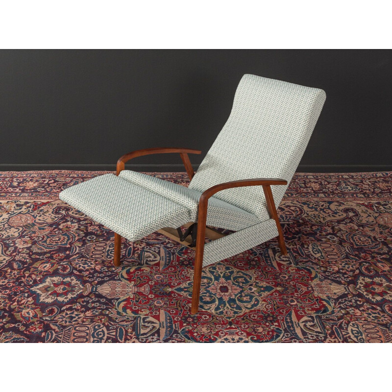 Vintage reclining armchair, Scandinavian 1950s
