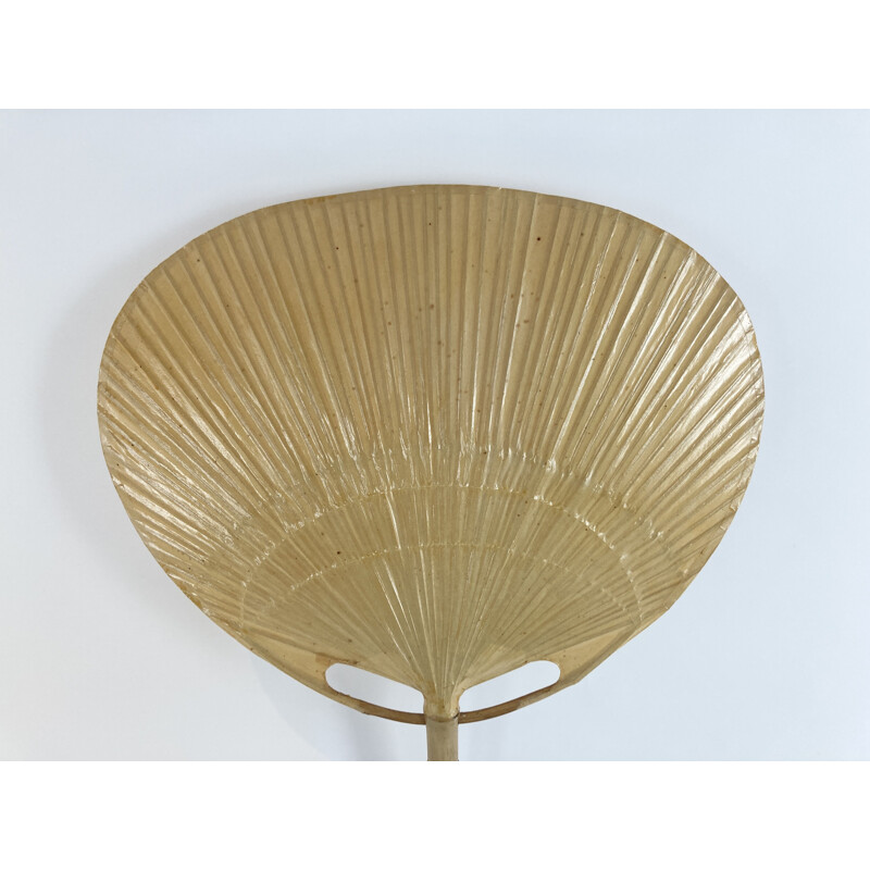 Vintage Uchiwa III wall light by Ingo Maurer for M-Design 1970s