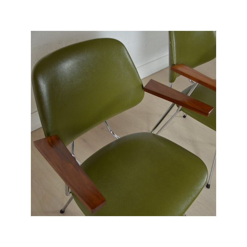 Chaise à bras Kembo vintage, W H Gispen - 1950