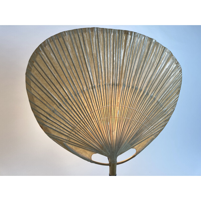 Vintage Uchiwa Table  Wall lights by Ingo Maurer for M-Design 1970s