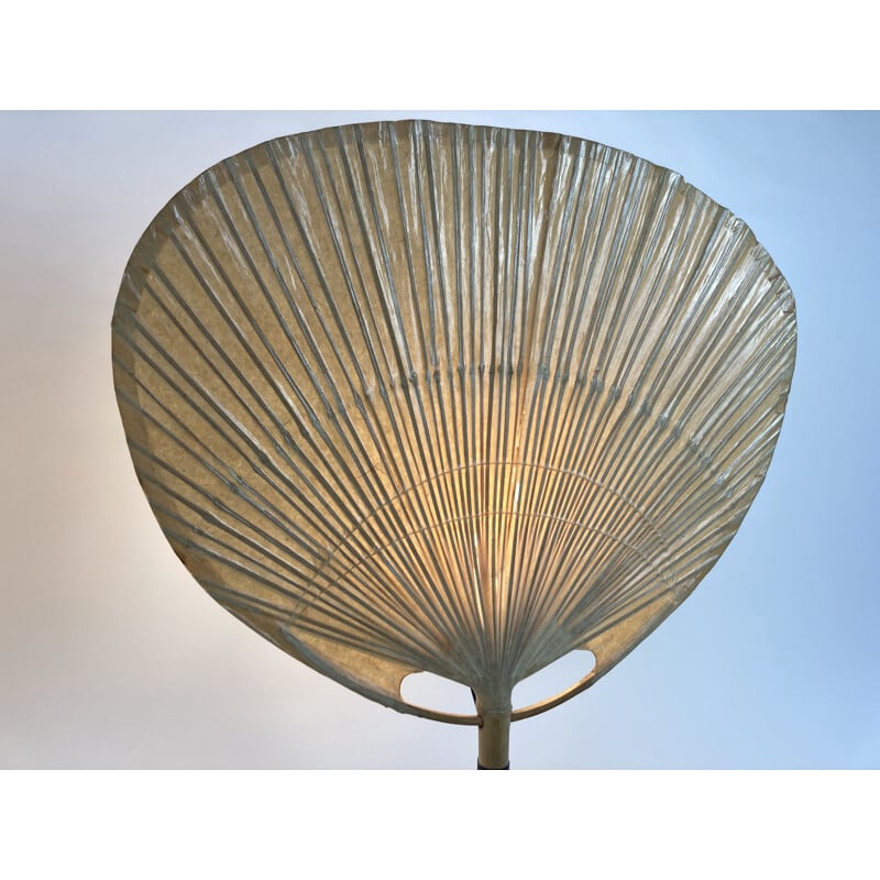 Vintage Uchiwa Table  Wall lights by Ingo Maurer for M-Design 1970s