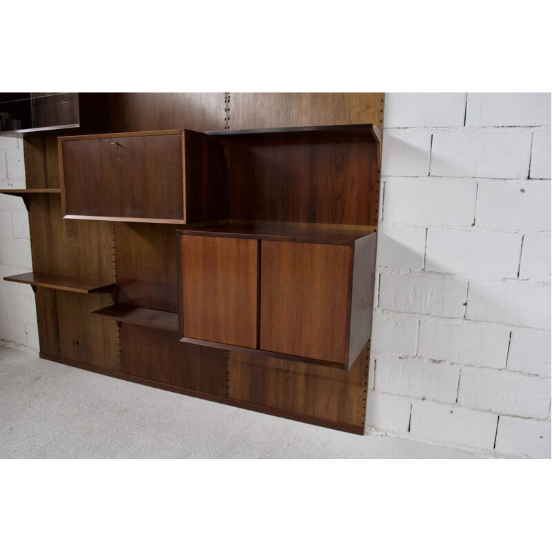 Vintage cado wall system by Poul Cadovius 1959s