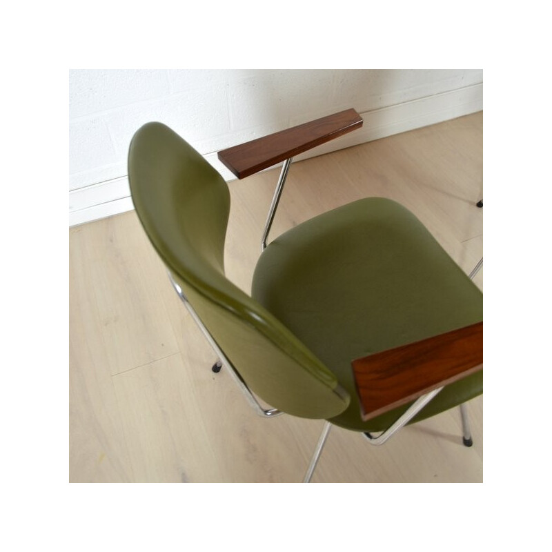 Chaise à bras Kembo vintage, W H Gispen - 1950