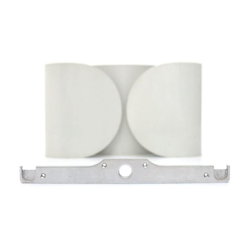 Vintage White "Foglio" wall lamp by Tobia Scarpa for Flos 1960s