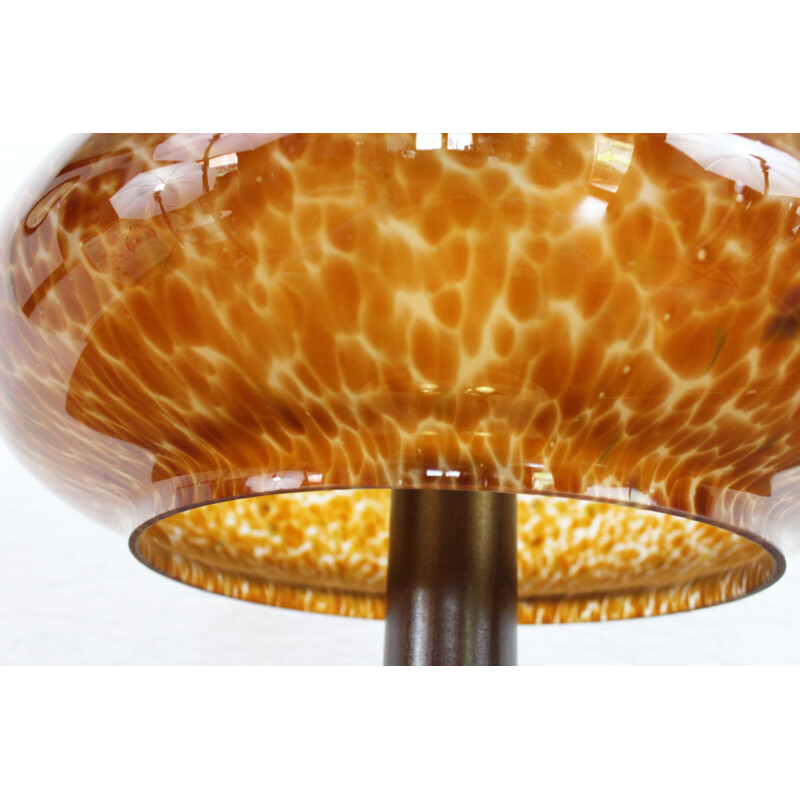 Vintage Murano glass mushroom lamp 1960s