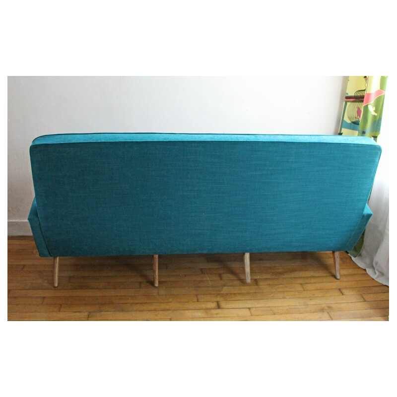 Mid-century sofa in fabric - 1950s