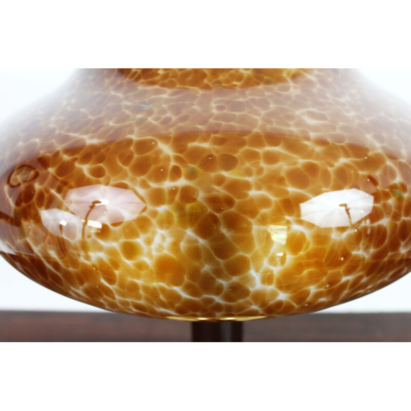 Lampe vintage champignon en verre Murano 1960