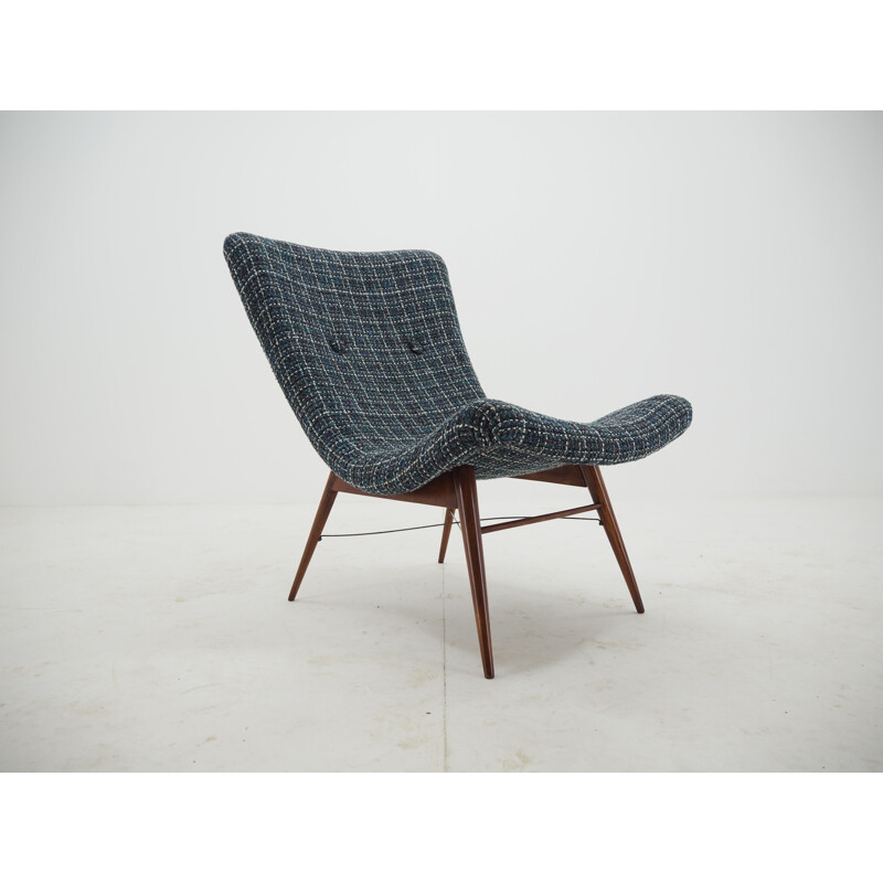 Vintage Lounge Chair by Miroslav Navratil 1960s