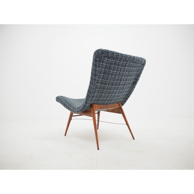 Vintage Lounge Chair by Miroslav Navratil 1960s