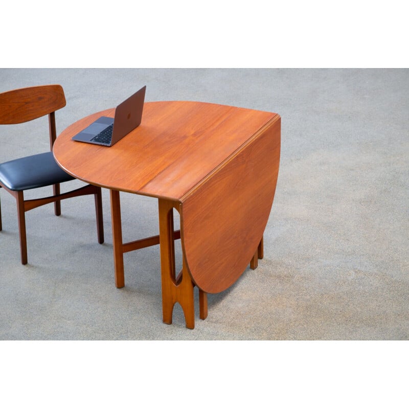 Vintage teak table, Scandinavian 1960s