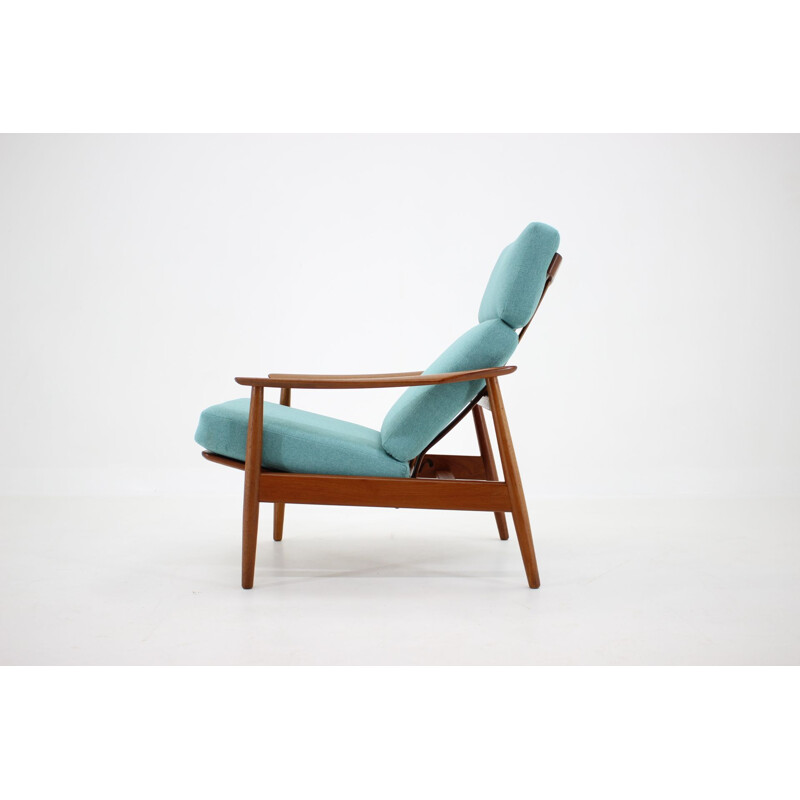 Vintage Adjustable Armchair by Arne Vodder for France & Son, Denmark 1960s