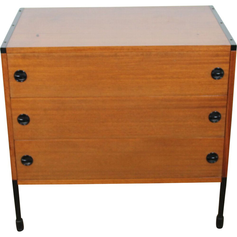 Vintage ARP Minvielle chest of drawers by Jacques-André & Motte Pierre Guariche & Michel Mortier, France 1960s