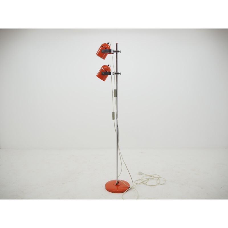 Vintage floor lamp by Stanisla Indra Combi lux, Czechoslovakia 1960