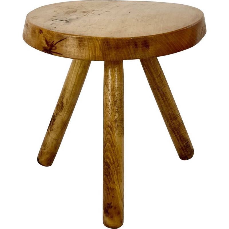 Vintage tripod side table stool
