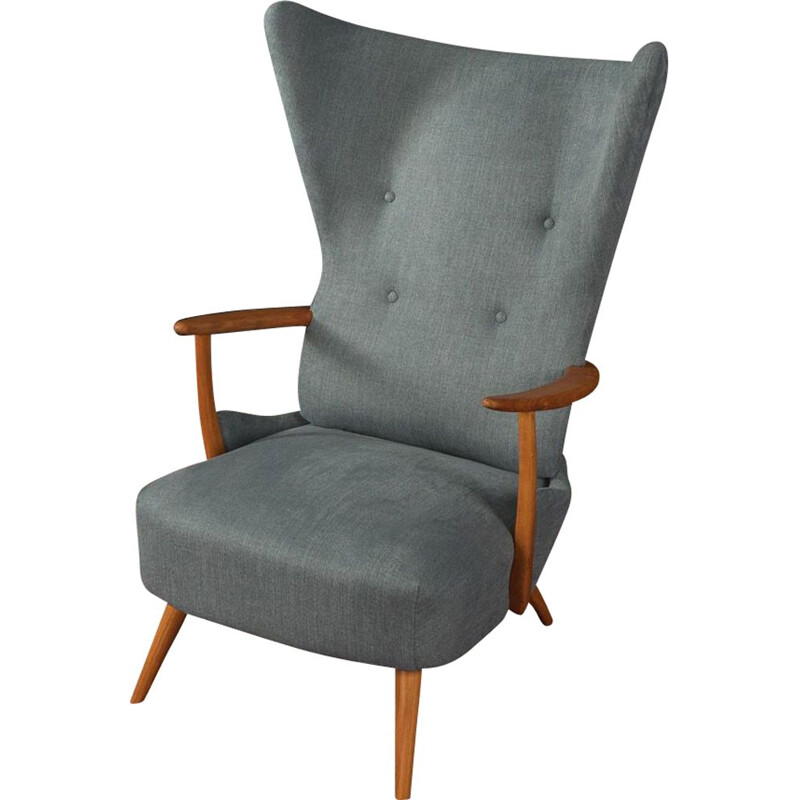 Vintage Wing Chair, Germany 1950s