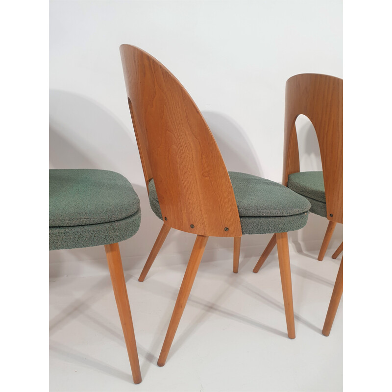 Set of 5 vintage Dining Chairs by Antonín Šuman 1960s