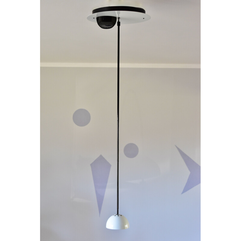 Vintage plafondlamp alessia van Carlo Forcolini voor Artemide, Italië 1980