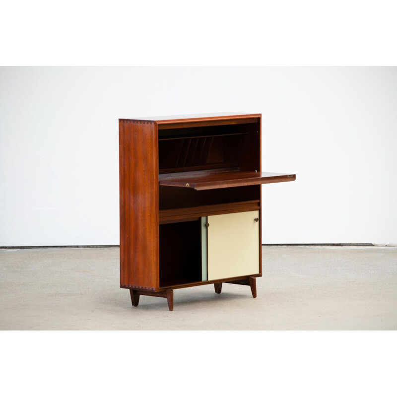 Vintage teak secretary, Scandinavian 1960s