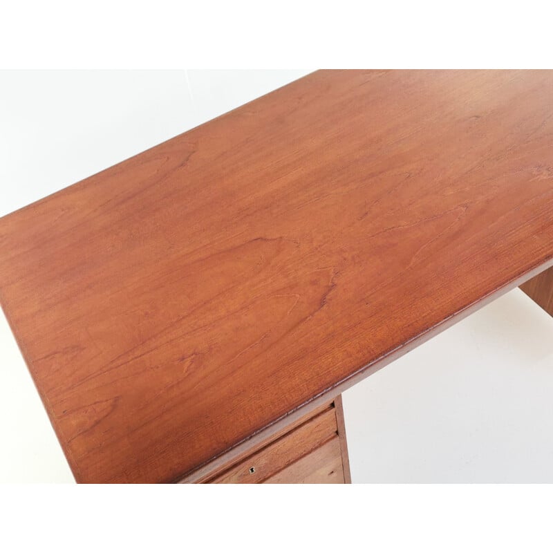 Vintage Desk by Peter Hvidt And Orla Molgaard Nielsen For Soborg Mobelfabrik, Danish 1960s