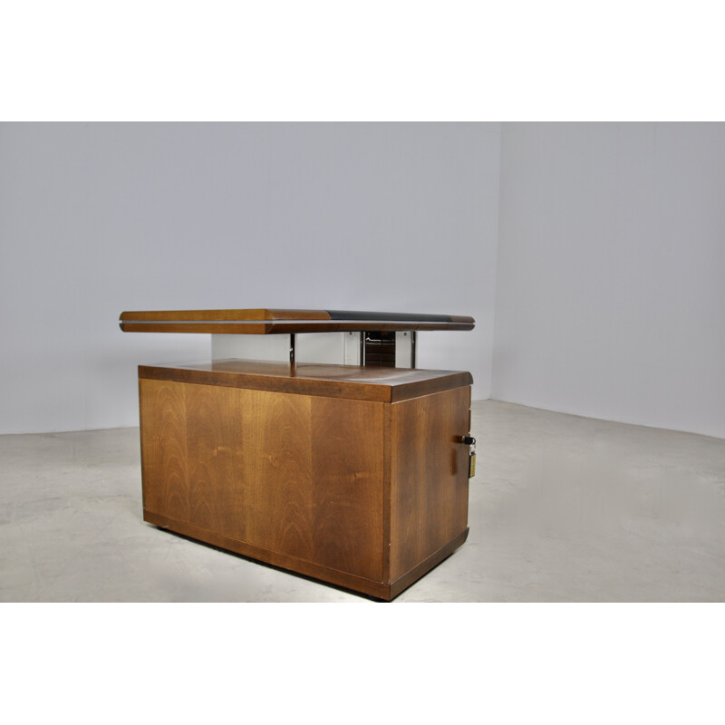Vintage Desk by Hans von Klier for Skipper Italian 1970s
