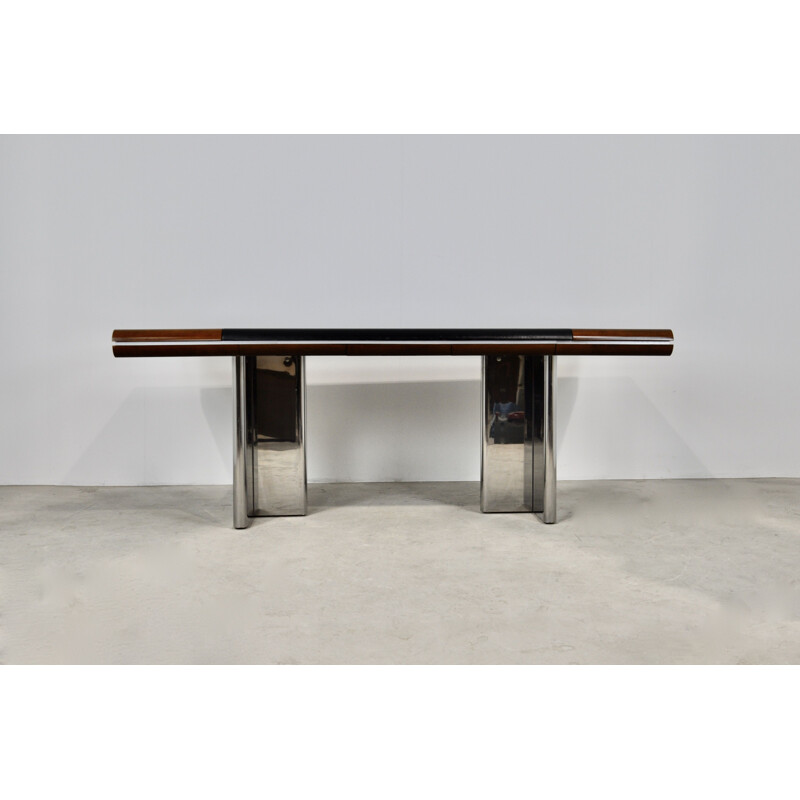 Vintage Desk by Hans von Klier for Skipper Italian 1970s