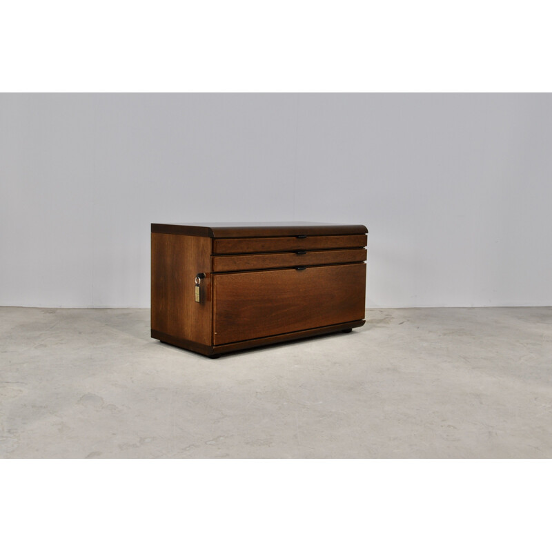 Vintage Desk by Hans von Klier for Skipper Italian 1970s