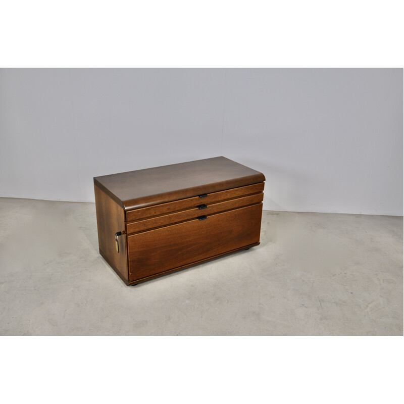 Vintage Desk by Hans von Klier for Skipper Italian 1970s