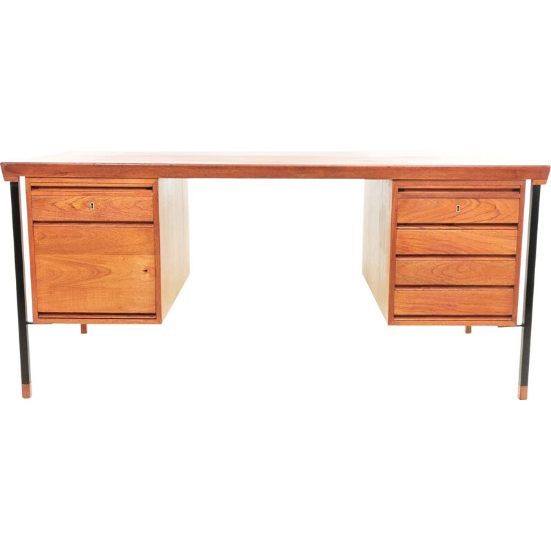 Bureau vintage de Peter Hvidt et Orla Molgaard Nielsen pour Soborg Mobelfabrik, Danemark 1960