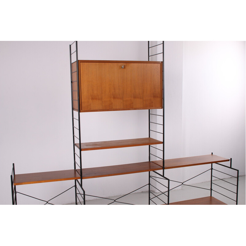 Vintage Teak Shelving Unit by WHB, 1960s