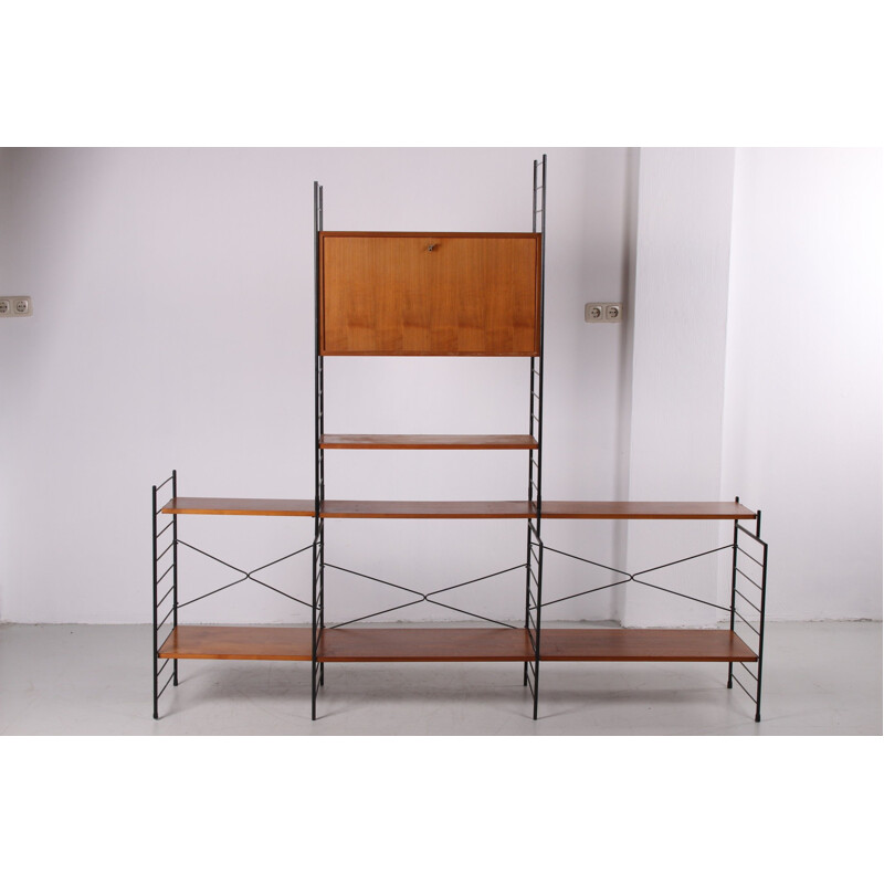 Vintage Teak Shelving Unit by WHB, 1960s