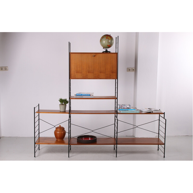 Vintage Teak Shelving Unit by WHB, 1960s