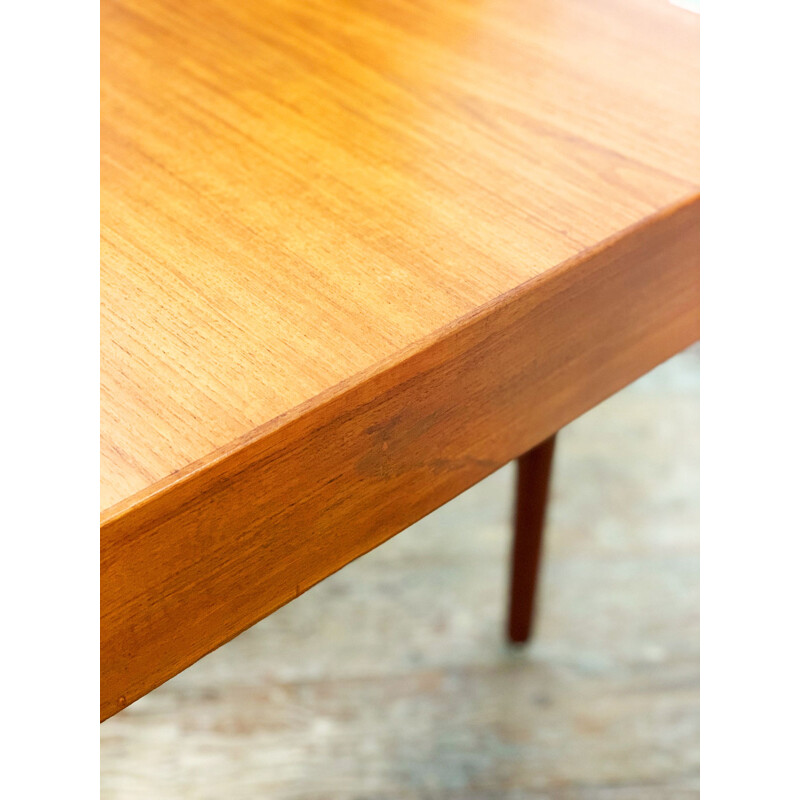 Mid-Century Teak Desk by Nanna Ditzel for Søren Willadsen Møbelfabrik, Danish 1950s