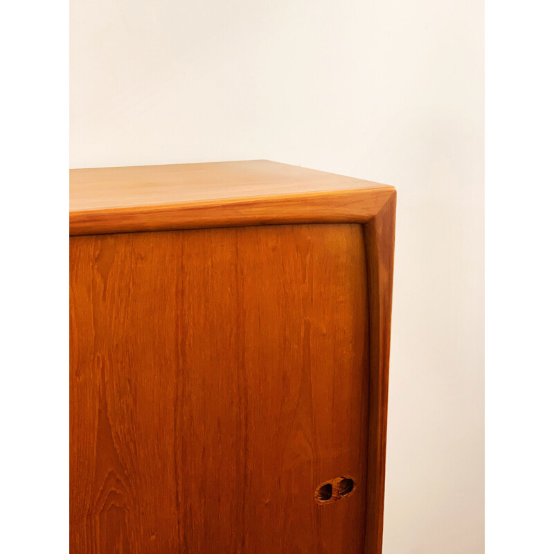 Mid Century Teak Sideboard, Highboard, Credenza by Harry Østergaard for Randers, 1950S