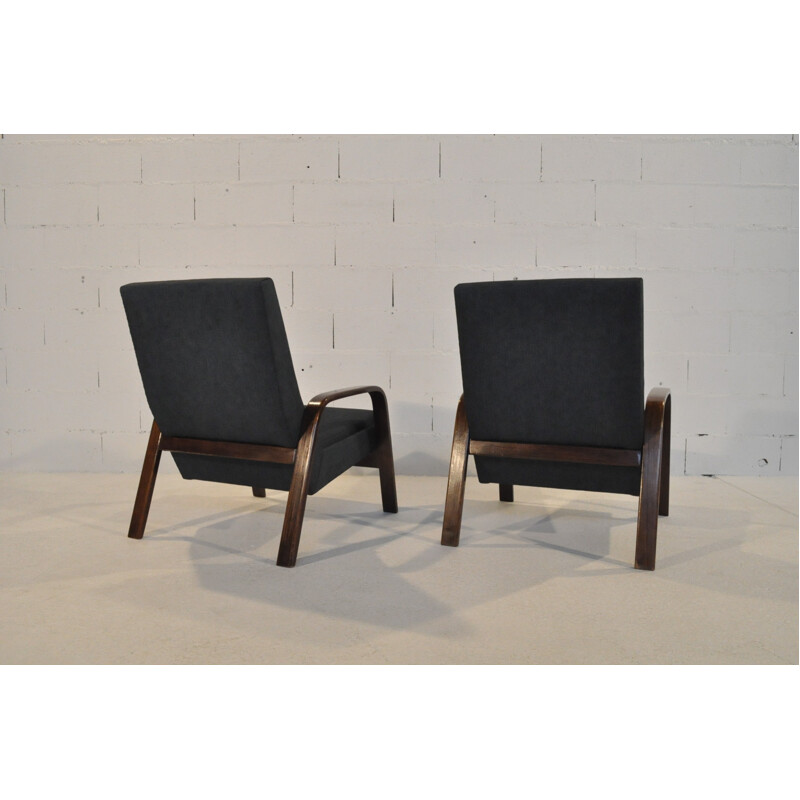 Steiner pair of armchairs, ARP - 50s