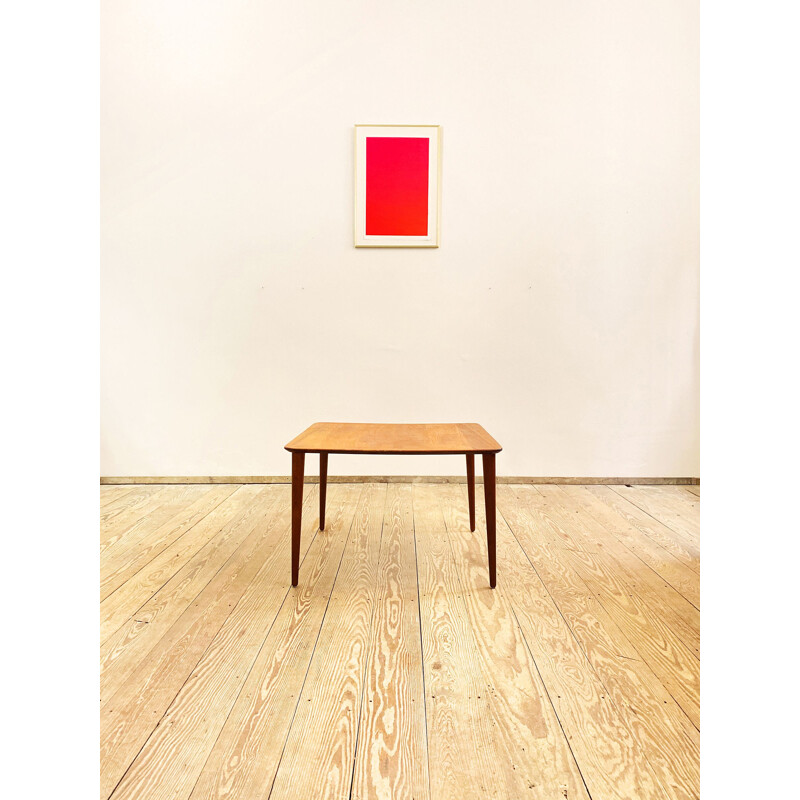 Vintage teak coffee table by Peter Hvidt and Orla Mølgaard Nielsen for France et fils, 1950