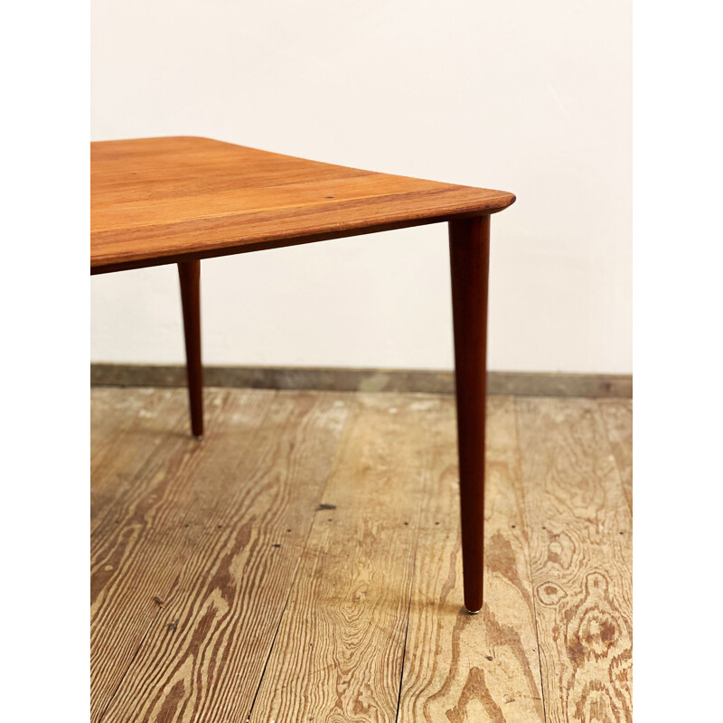 Vintage teak coffee table by Peter Hvidt and Orla Mølgaard Nielsen for France et fils, 1950