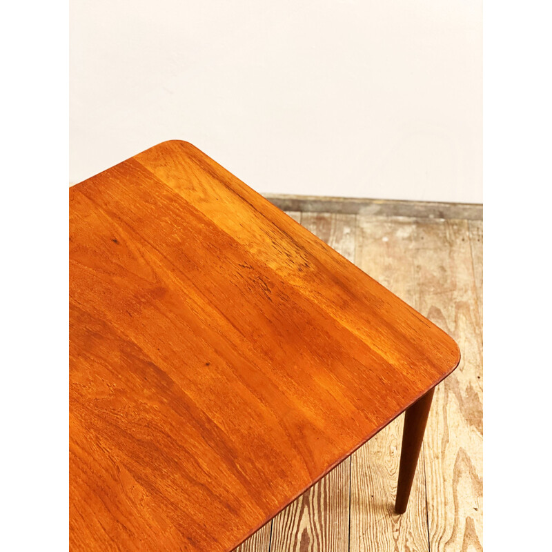 Vintage teak coffee table by Peter Hvidt and Orla Mølgaard Nielsen for France et fils, 1950