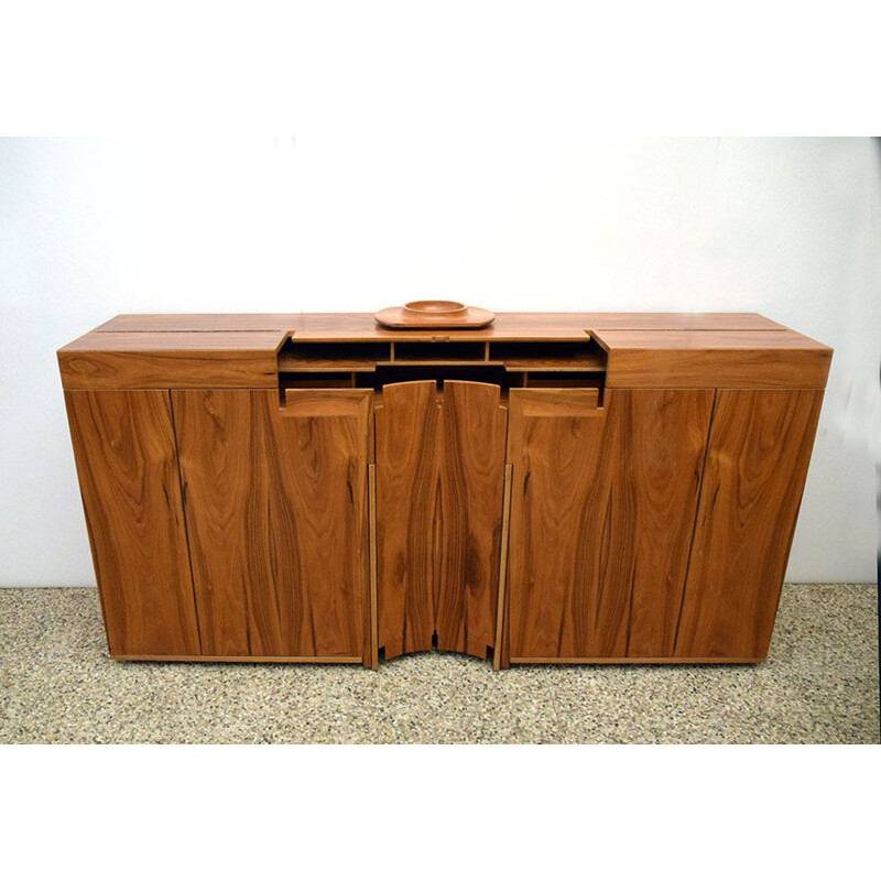 Vintage credenza Scaligera series Bernini by Franco Poli, 1980s