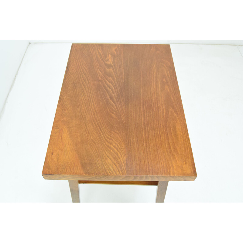 Mid-century Coffee Table by Opp  Hodonin Beech Wood Czechoslovakia 1960s