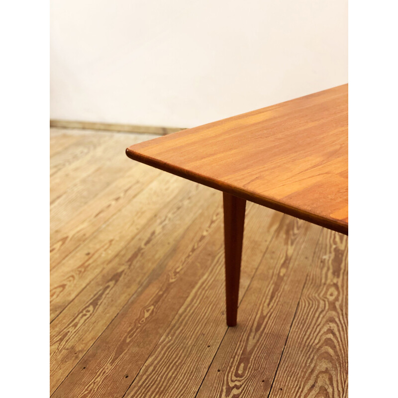 Vintage teak coffee table, Denmark 1950