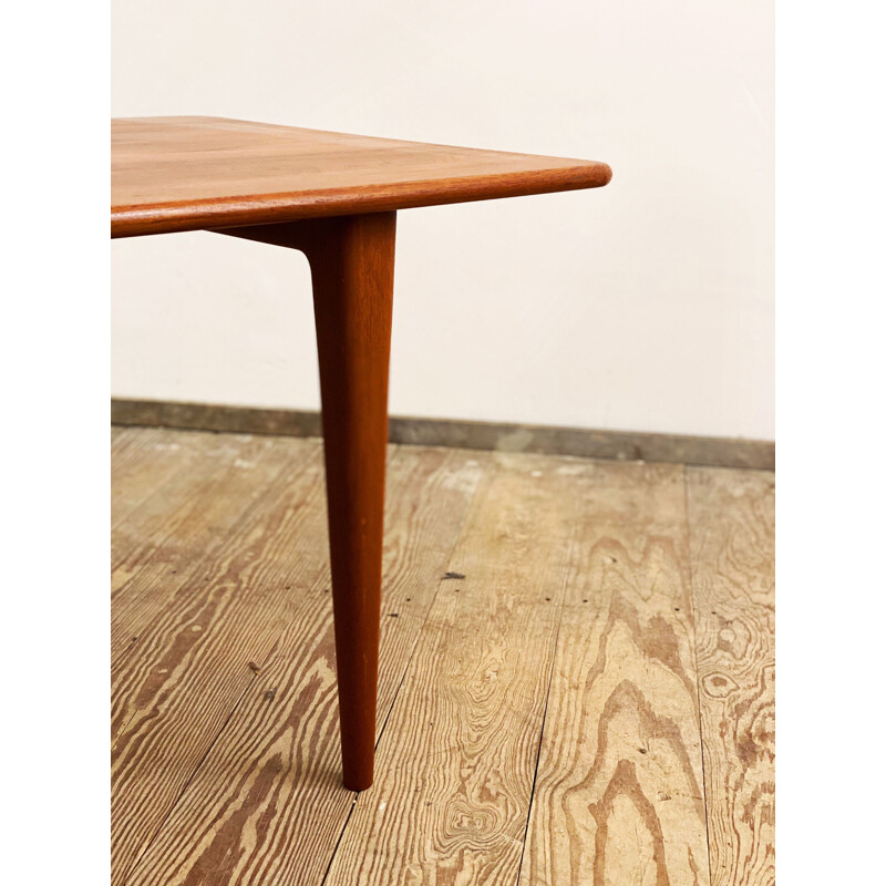 Vintage teak coffee table, Denmark 1950