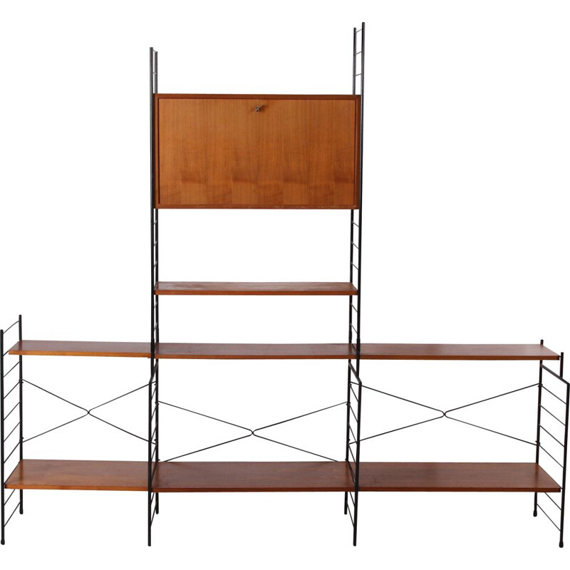 Vintage Teak Shelving Unit by WHB, 1960s